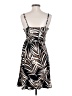 Veronica M. Animal Print Brown Cocktail Dress Size XS - photo 2