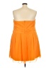 David's Bridal 100% Polyester Orange Cocktail Dress Size 26 - photo 2
