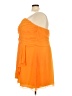 David's Bridal 100% Polyester Orange Cocktail Dress Size 26 - photo 5