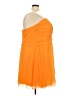 David's Bridal 100% Polyester Orange Cocktail Dress Size 26 - photo 4