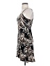 Veronica M. Animal Print Brown Cocktail Dress Size XS - photo 5