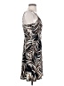 Veronica M. Animal Print Brown Cocktail Dress Size XS - photo 4