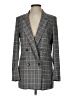 H&M Plaid Gray Blazer Size 4 - photo 1