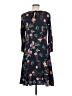 Assorted Brands Floral Black Casual Dress Size 9 - photo 2