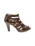 Sofft 100% Leather Brown Tan Heels Size 9 - photo 1