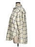 Universal Thread 100% Cotton Plaid Ivory Long Sleeve Button-Down Shirt Size XL - photo 5