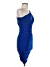 Soprano Solid Blue Cocktail Dress Size M - photo 4