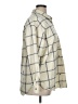Universal Thread 100% Cotton Plaid Ivory Long Sleeve Button-Down Shirt Size XL - photo 4