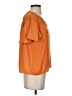 T Tahari 100% Polyester Orange Short Sleeve Blouse Size XS - photo 4