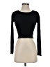 Popular 21 Black Long Sleeve Top Size S - photo 1