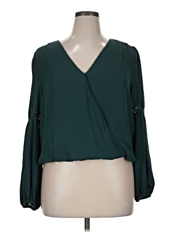 Max Studio Long Sleeve Blouse (view 1)