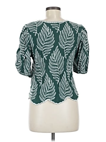 Solitaire Short Sleeve Blouse (view 2)