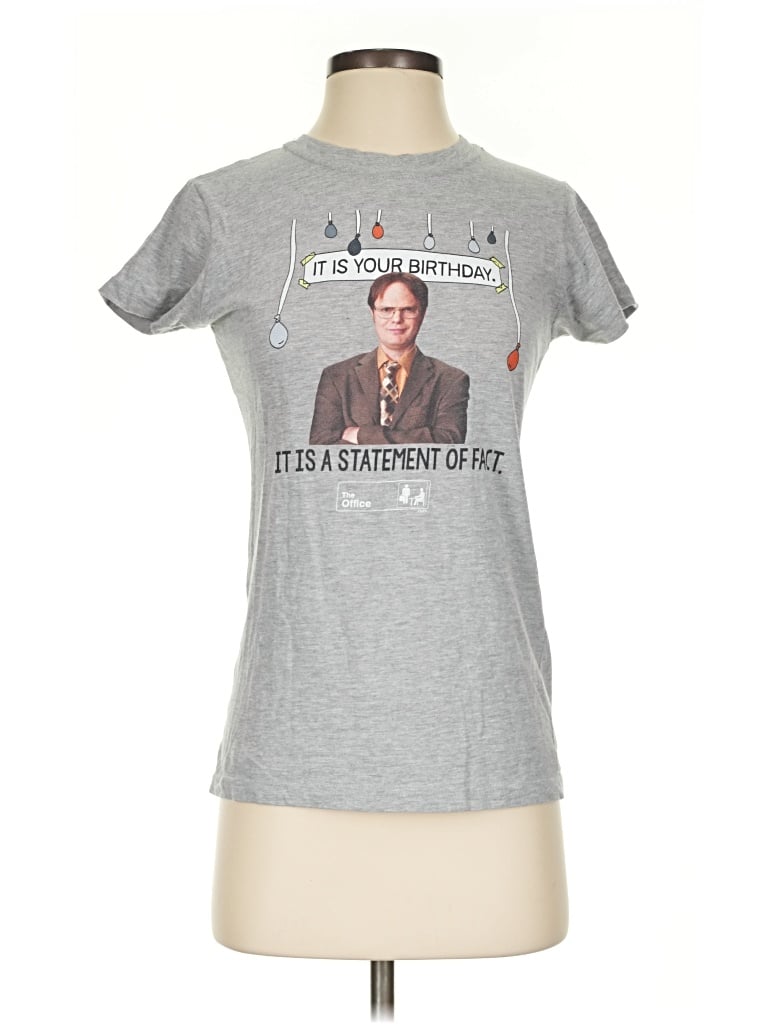 Pre-owned Tultex Short Sleeve T-shirt In Silver
