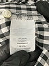 J.Crew 100% Cotton Houndstooth Gray Short Sleeve Blouse Size 00 - photo 8