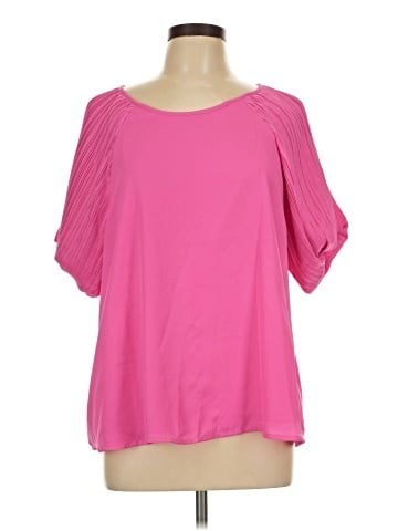 Umgee Short Sleeve Blouse (view 1)