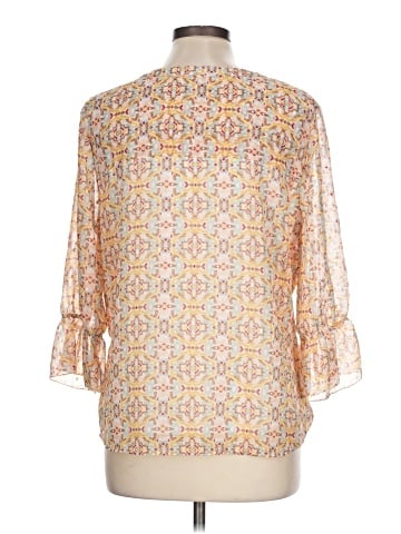 Christopher & Banks 3/4 Sleeve Blouse (view 2)