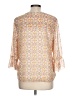 Christopher & Banks 100% Polyester Ivory 3/4 Sleeve Blouse Size L (petite) - photo 2