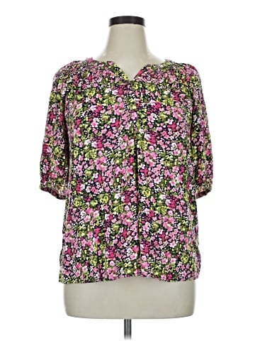 Crown & Ivy 3/4 Sleeve T-Shirt (view 1)