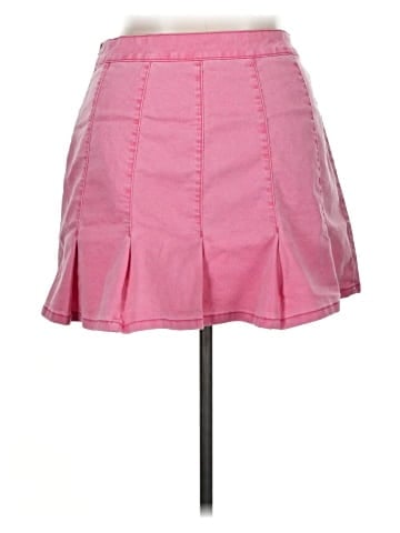 No Boundaries Denim Skirt (view 2)