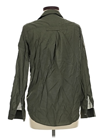 Topshop Long Sleeve Button-Down Shirt (view 2)