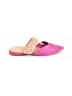 Birdies 100% Leather Color Block Pink Mule/Clog Size 7 1/2 - photo 1