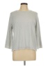 Alfred Dunner Metallic Silver Pullover Sweater Size L - photo 1