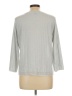 Alfred Dunner Metallic Silver Pullover Sweater Size L - photo 2