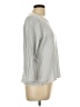 Alfred Dunner Metallic Silver Pullover Sweater Size L - photo 4