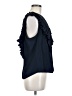 Joie 100% Polyester Blue Sleeveless Blouse Size M - photo 4