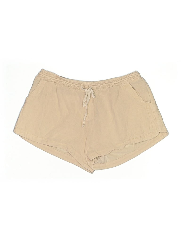 Pre-owned Rip Curl Khaki Shorts In Tan