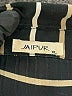Jaipur 100% Polyester Stripes Black Long Sleeve Blouse Size XL - photo 7