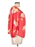 Billabong 100% Rayon Orange 3/4 Sleeve Blouse Size L - photo 4