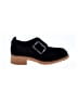 Clarks 100% Leather Black Flats Size 7 - photo 1