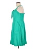 Level Eight Solid Teal Cocktail Dress Size L - photo 5
