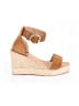Iris & Ink Tan Wedges Size EU 38 - photo 1