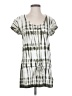 MICHAEL Michael Kors 100% Cotton Silver Short Sleeve Top Size S - photo 1