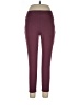 Betabrand Solid Burgundy Active Pants Size L - photo 1