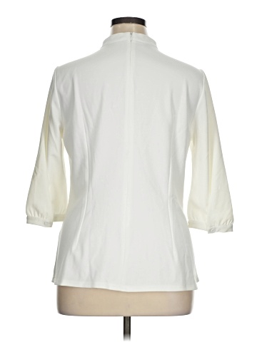 Allegra K 3/4 Sleeve Blouse (view 2)
