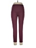Betabrand Solid Burgundy Active Pants Size L - photo 2
