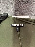 Express Solid Green Casual Dress Size L - photo 7