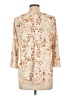 Absolutely Famous Ivory 3/4 Sleeve Blouse Size L - photo 2