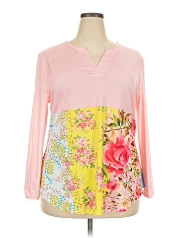 Lily by Firmiana Long Sleeve Blouse (view 1)