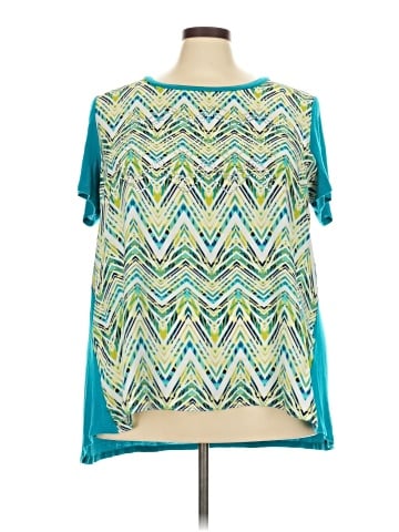 Avenue Short Sleeve Blouse (view 1)