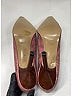 Gucci 100% Snakeskin Metallic Pink Heels Size 9 - photo 9