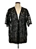 Urban Diction 100% Polyester Black Kimono Size L - photo 1