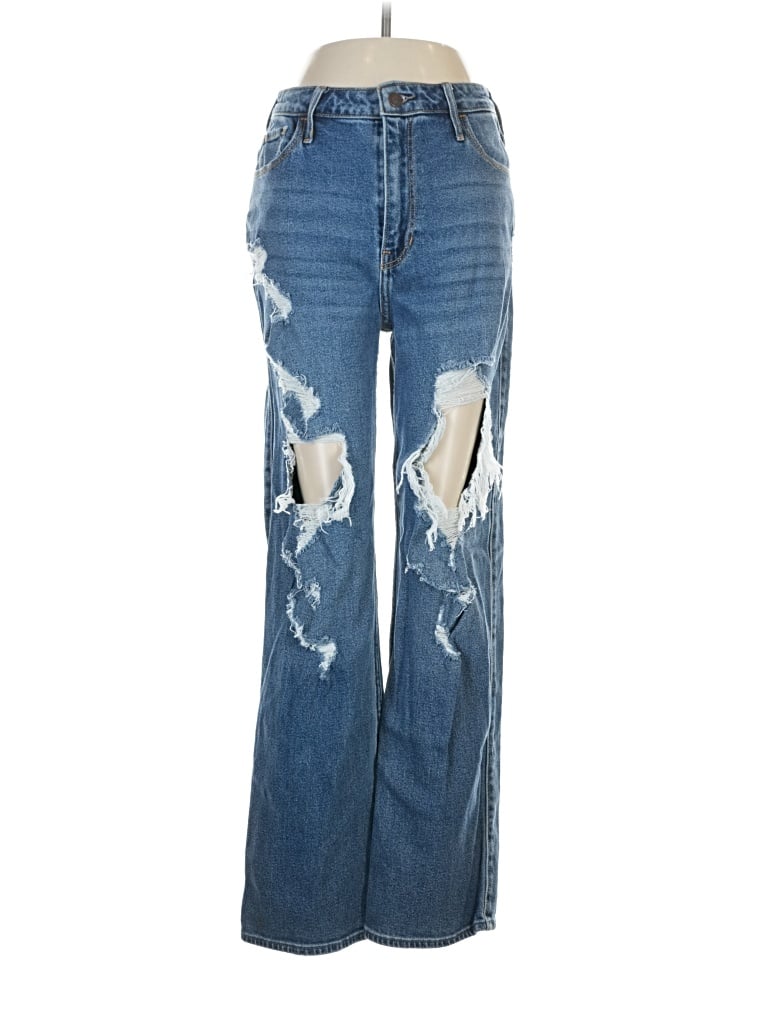 Pre-owned Hollister Jeans In Blue