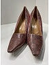 Gucci 100% Snakeskin Metallic Pink Heels Size 9 - photo 3