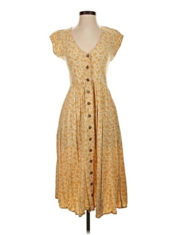 Madewell Button-Front Midi Dress in Piccola Floral (view 1)