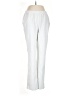 L.L.Bean Solid White Casual Pants Size M - photo 1