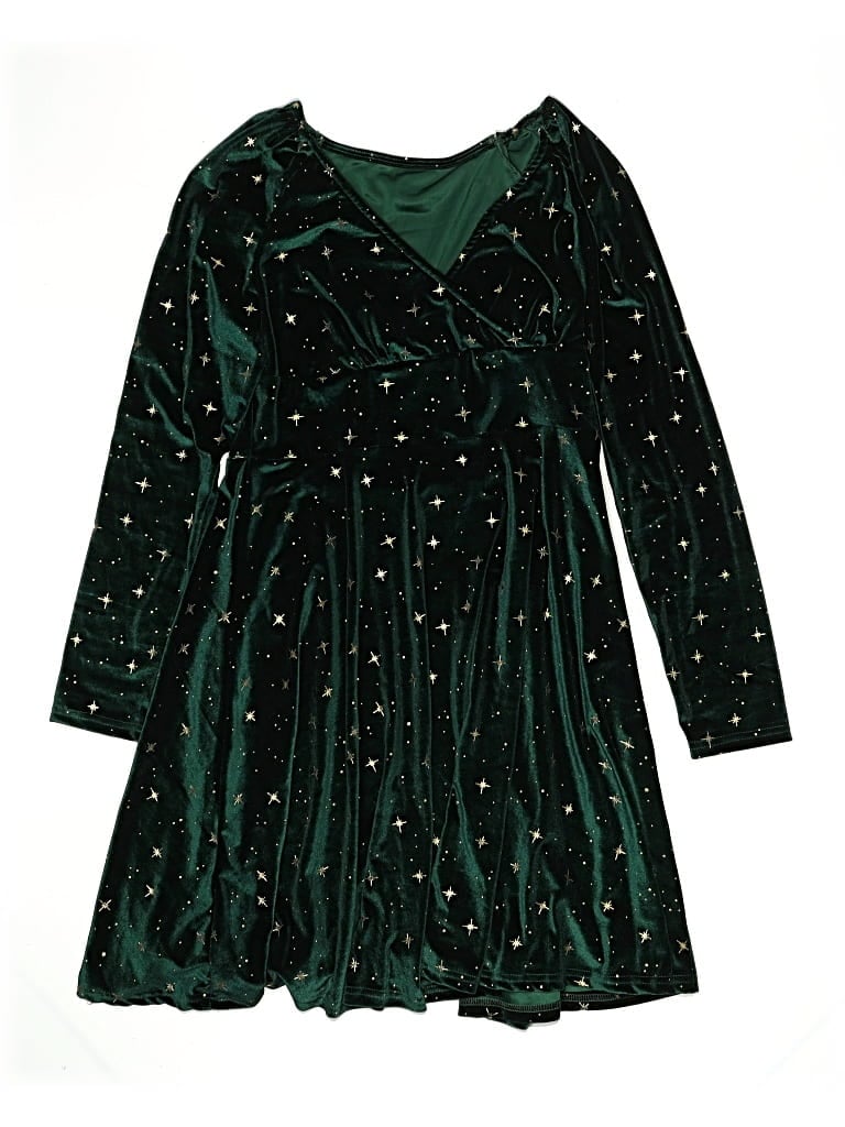 Pre-owned Unbranded Kids' Dress In Green
